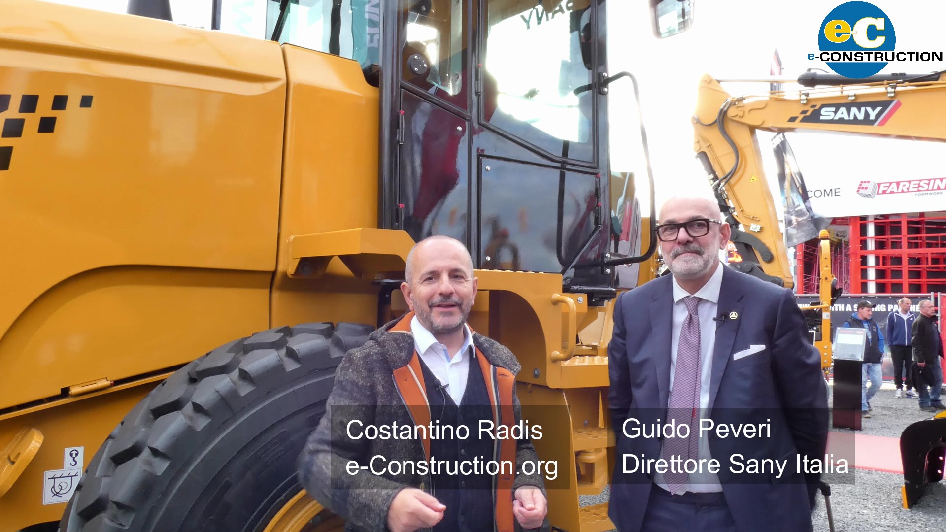 Sany, la video intervista a Bauma con Guido Peveri