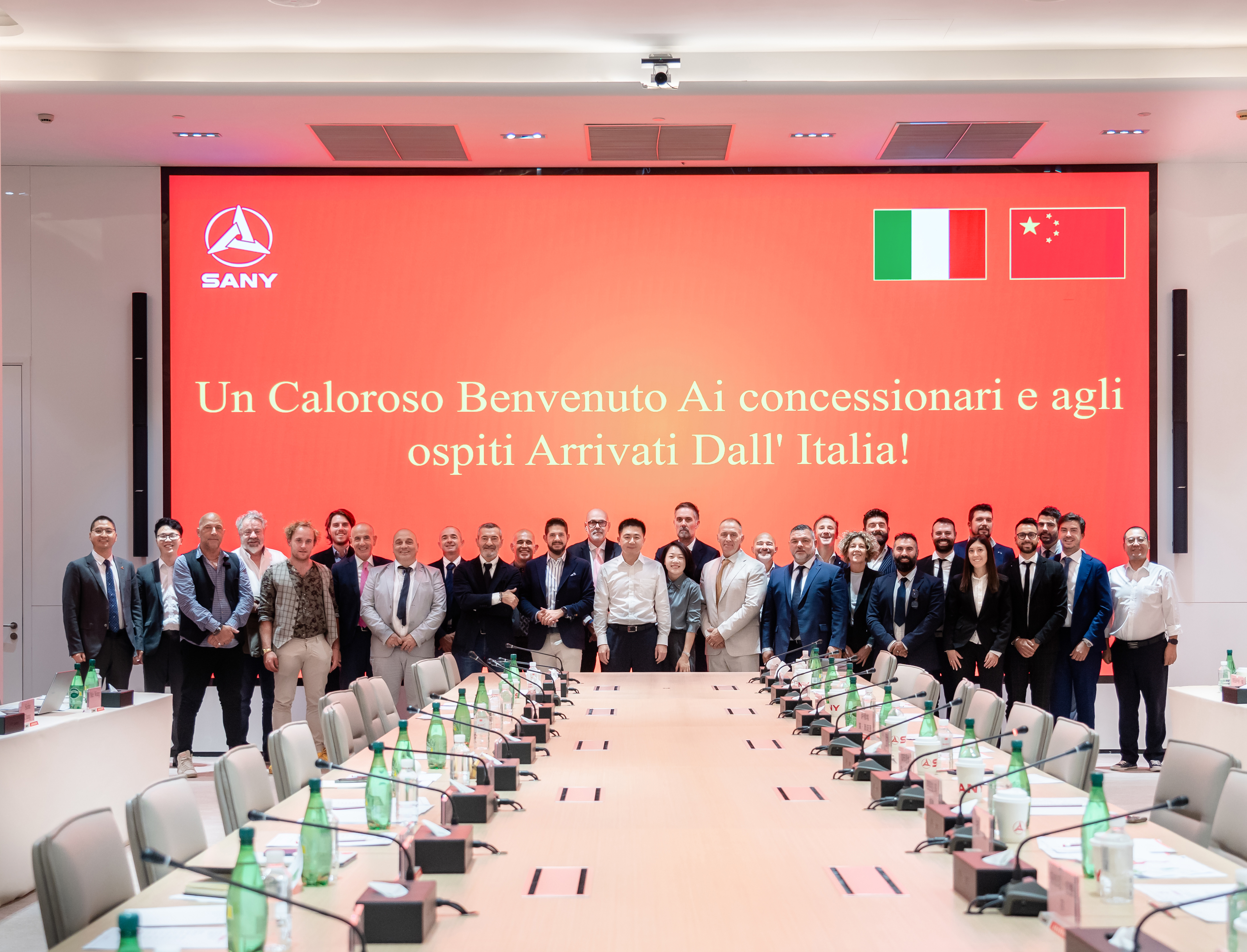 I clienti e i concessionari di SANY Italia hanno vissuto un esperienza indimenticabile in Cina