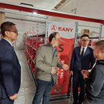 Sany Italia visita d'onore