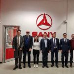 Sany Italia visita d'onore