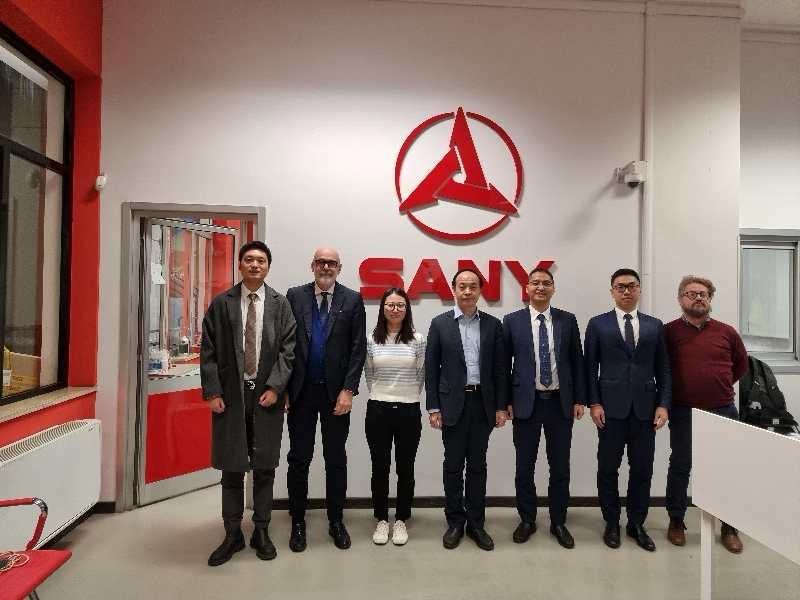 Visita illustre, dal Consolato Generale della Cina di Milano a Sany Italia