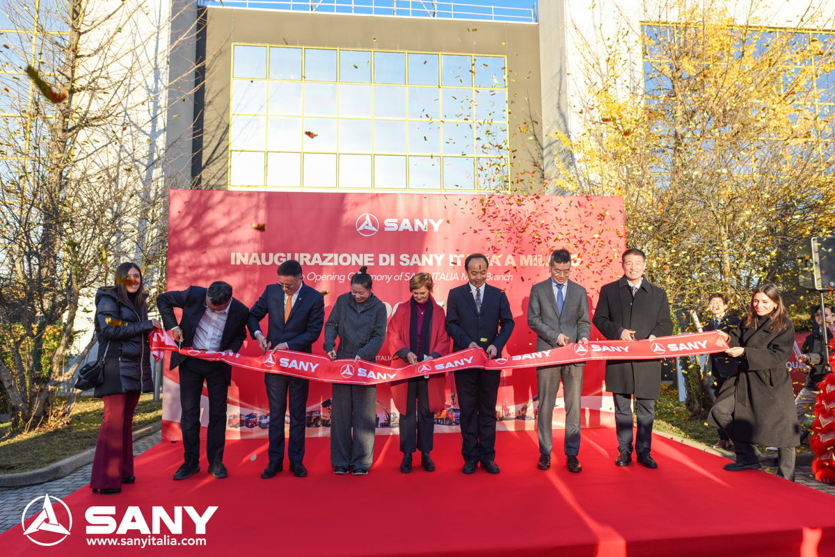 SANY Italia: Dealer Meeting e inaugurazione della nuova sede di Milano tra innovazione e crescita